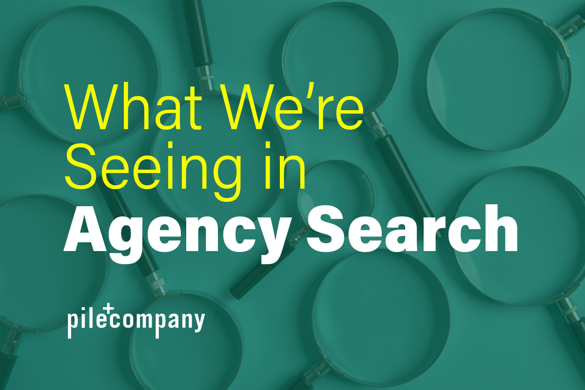 Read more about the article What We’re Seeing in Agency Search